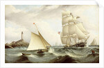 Picking up the Pilot-Isle of Shoals, New Hampshire by James E. Buttersworth