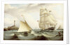 Picking up the Pilot-Isle of Shoals, New Hampshire by James E. Buttersworth