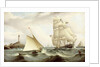 Picking up the Pilot-Isle of Shoals, New Hampshire by James E. Buttersworth