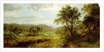 The Saw Mill River by Jasper Francis Cropsey