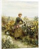 The Gardener's Daughter by Daniel Ridgway Knight