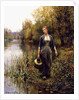 At the Water's Edge by Daniel Ridgway Knight