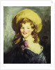 Girl with Big Hat by Robert Cozad Henri