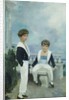 The Velie Boys, c.1913 by Cecilia Beaux