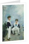 The Velie Boys, c.1913 by Cecilia Beaux