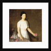 Girl with Red Rose by Charles Webster Hawthorne