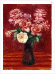 Pink Roses by William James Glackens