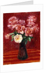 Pink Roses by William James Glackens