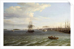 View of Philadelphia, Looking South on the Delaware River by Thomas Birch