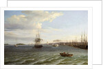 View of Philadelphia, Looking South on the Delaware River by Thomas Birch