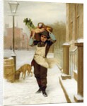 Delivery Boy, 1863 by John George Brown