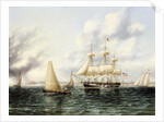 New York Harbour by James E. Buttersworth