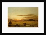 Sunrise, Hoboken Meadows, c.1875-1885 by Martin Johnson Heade