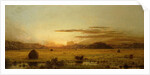 Sunrise, Hoboken Meadows, c.1875-1885 by Martin Johnson Heade