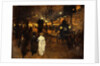 Charing Cross Road at Night, London, c.1905 by Frederick Judd Waugh