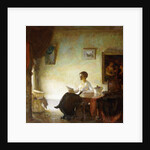 Looking at Prints, 1918 by Frederick Andrew Bosley