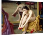 The Red Mules by William McGregor Paxton