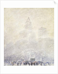 Eternal Light, Madison Square, Winter by F. Usher de Voll