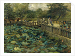 Lotus Pond, Shiba, Tokyo, 1886 by Theodore Wores