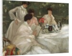 Tea in the Garden by Frederick Carl Frieseke