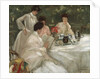 Tea in the Garden by Frederick Carl Frieseke