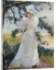 My Wife, Emeline, in a Garden by Edmund Charles Tarbell