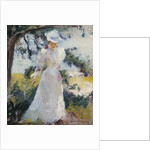 My Wife, Emeline, in a Garden by Edmund Charles Tarbell