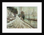 Melting Snow by Ernest Lawson