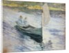 Two Children in a Sailboat, 1883 by John Henry Twachtman