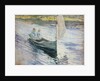 Two Children in a Sailboat, 1883 by John Henry Twachtman