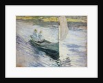 Two Children in a Sailboat, 1883 by John Henry Twachtman