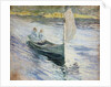 Two Children in a Sailboat, 1883 by John Henry Twachtman