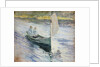 Two Children in a Sailboat, 1883 by John Henry Twachtman