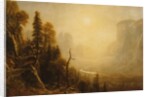 Study for Yosemite Valley, Glacier Point Trail by Albert Bierstadt