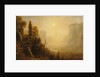 Study for Yosemite Valley, Glacier Point Trail by Albert Bierstadt