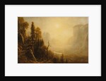 Study for Yosemite Valley, Glacier Point Trail by Albert Bierstadt