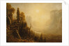 Study for Yosemite Valley, Glacier Point Trail by Albert Bierstadt