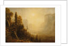 Study for Yosemite Valley, Glacier Point Trail by Albert Bierstadt