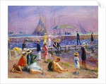 Town Pier - Blue Point, Long Island by William James Glackens