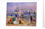Town Pier - Blue Point, Long Island by William James Glackens