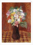 Bouquet in Purple Vase by William James Glackens