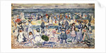 Low Tide, Revere Beach, c.1910-11 by Maurice Brazil Prendergast