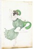 Costume design for 'Bacchanale', soloist ballerina by Leon Bakst
