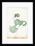 Costume design for 'Bacchanale', soloist ballerina by Leon Bakst