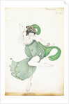Costume design for 'Bacchanale', soloist ballerina by Leon Bakst