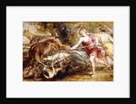 Diana and her Nymphs Hunting - a modello by Peter Paul Rubens
