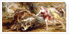Diana and her Nymphs Hunting - a modello by Peter Paul Rubens