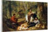 Halt on the Portage, 1871 by Arthur Fitzwilliam Tait