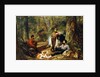 Halt on the Portage, 1871 by Arthur Fitzwilliam Tait