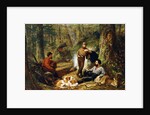 Halt on the Portage, 1871 by Arthur Fitzwilliam Tait